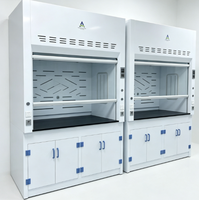 Hotte de laboratoire économique avec épurateur humide, mobilier de laboratoire pour les établissements d'enseignement
