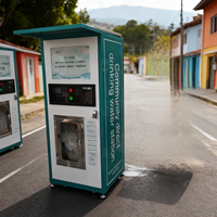 Distributeur d'eau par osmose inverse haute capacité 7dongjingjie 60L/heure 220V Garantie 1 an 150kg 850x850x2000mm 550W