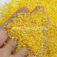 Perlas Redondas de Poliéster con Purpurina de 2mm, Cuentas de Burbuja 3D, Venta al por Mayor, para Manualidades y Artesanías con Resina