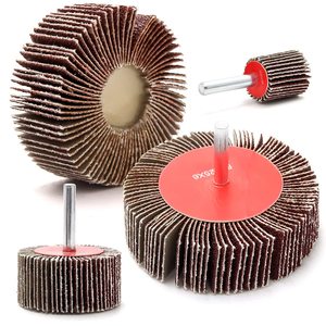 Cabezal de Pulido Abrasivo de Tela Tipo Bullball de 15mm-80mm para Taladro Eléctrico, para Pulir Metal - Product Image 3