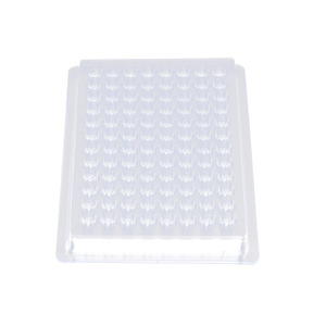 Microplaca de 96 Pocillos con Fondo en V de Huichuang Medical, Material PP, 90 Grados, Paquete de 10, para Uso en Laboratorio - Product Image 1