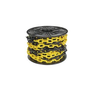 Perel CHAINE JAUNE/NOIRE 8 mm SUR MOULINET-25 m - Product Image 1