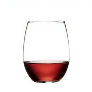 Vaso de Vidrio Soplado a Mano Personalizado de 540 ml, Vaso de Vino Milik con Diseño sin Tallo, Regalo Empresarial Moderno - Product Image 2