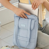 Sac à bandoulière portable mignon pour tablette, sac décontracté pour femme, sacoche pour ordinateur portable 13 pouces, housse matelassée personnalisée pour ordinateur portable remis à neuf