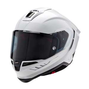 Casco de Motocicleta Integral de Fibra de Carbono para R10, Anticaídas, con Visera Antivaho para Carreras en Pista Alpinestars - Product Image 2