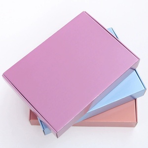 Cajas de Regalo Coloridas de Doble Cara con Diseño de Avión Rosa para Joyería, Cosméticos, Juguetes y Ropa Interior - Product Image 1