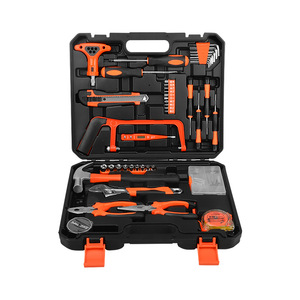 Wholesale Hardware Tool <b>Set</b> Combination <b>Set</b> Household Manual Woodworking Toolbox Tool Gift Maintenance JL-A60 Wholesale Hardware - Product Image 4
