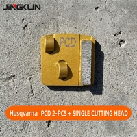 Bloc de meulage en diamant polycristallin PCD pour préparation de surface en béton, élimination de l'époxy pour machine à meuler les sols