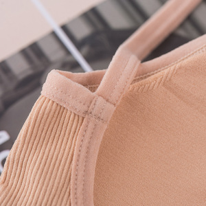 บราแฟชั่นดีไซน์เกาหลีขายดี ทรงวีด้านหน้า ทรงยูด้านหลัง ไม่มีโครง ใส่สบายตลอด 24 ชั่วโมง สำหรับผู้หญิง - Product Image 6