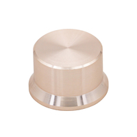 Bouton en aluminium M-HD-TQS-SS, bouton de commutation en alliage, bouton d'encodeur rotatif à trou denté