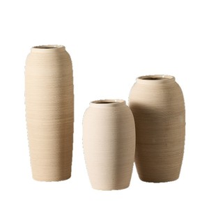 Jarrón de Cerámica Estilo Wabi Sabi de Roca Oriental, Adorno Cepillado Hecho a Mano, Jarra de Cerámica Moderna y Minimalista para Mesa, <span class=keywords><strong>Florero</strong></span> - Product Image 5