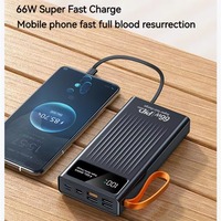 Cargador Portátil de Alta Velocidad con Banco de Energía de Carga Rápida de 30000mAh, 20000mAh, 10000mAh, Bancos de Energía de Alta Capacidad de 40000MAH