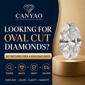 Diamante Ovale Certificato IGI all'Ingrosso HPHT CVD IGI 1-5CT Colore DEF Purezza <span class=keywords><strong>VS</strong></span> Taglio Eccellente Diamante Coltivato in Laboratorio per Gioielli - Product Image 6