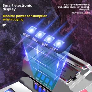 Super heller wiederauf ladbarer LED-Scheinwerfer Langstrecken-wasserdichter Nacht fischers chein werfer - Product Image 4