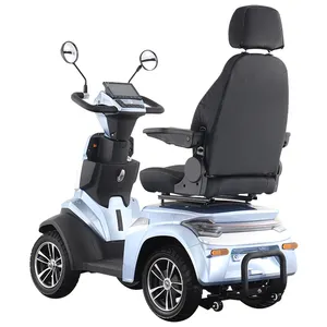 Skuter E skuter empat roda SPRITE III, skuter mobilitas listrik cacat 500w untuk dinonaktifkan