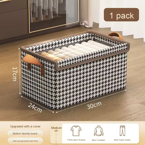 Caja <span class=keywords><strong>de</strong></span> Almacenamiento Plegable Cuadrada <span class=keywords><strong>para</strong></span> <span class=keywords><strong>Ropa</strong></span>, Pantalones, Jeans, <span class=keywords><strong>Ropa</strong></span> Interior, Organizador <span class=keywords><strong>de</strong></span> Cajones <span class=keywords><strong>para</strong></span> Bebés, Duradera y Ecológica, Venta al Por Mayor - Product Image 5