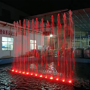 Chất lượng cao thép không gỉ thẳng vườn đài phun nước trang trí ngoài trời Tính năng cho khách sạn - Product Image 5