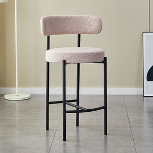 Chaise <span class=keywords><strong>de</strong></span> <span class=keywords><strong>bar</strong></span> au design moderne et luxueux, polyvalente pour la maison, l'hôtel et la villa, en acier inoxydable et <span class=keywords><strong>velours</strong></span>, <span class=keywords><strong>tabouret</strong></span> <span class=keywords><strong>de</strong></span> <span class=keywords><strong>bar</strong></span> haut pour restaurants - Product Image 1