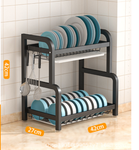 Edelstahl Gewürz Organizer Rack Wand Messer halter Werkzeug Lager regale Regale Geschirr Regal Küchen regal - Product Image 2