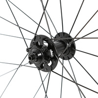 Jeu de roues de vélo de route Retrospec en alliage d'aluminium, jantes clincher, frein V, 36 mm, 700c, roulements scellés mats