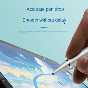 Lápiz Óptico Capacitivo Activo de Plástico al por Mayor para Teléfono Móvil y Tablet con Pantalla Táctil, Punta Metálica Elástica y Sin Retraso - Product Image 3