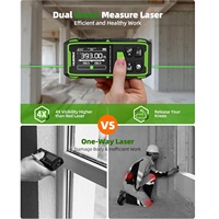 Huepar BLM-60G 393Ft Mesure Laser Professionnelle Distancemètre Bluetooth Avec Écran LCD