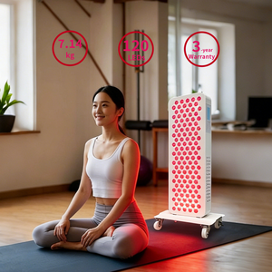 Panel Terapi Cahaya Merah REDSKY Profesional 600W Kelas Medis 660nm 850nm Inframerah Setengah Badan 120 LED - Product Image 2