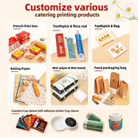 Verpakkingdoos voor fruit en snoep, op maat gemaakt logo, milieuvriendelijk, wegwerpbaar, food grade, matte laminatie, reliëfdruk, voor afhaal, hawthorn, aardbei