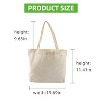 Bolsas de Mano de Lona 100% Algodón, Impresas Digitalmente, Lavables y Duraderas, de Gran Capacidad, Bolsas de Hombro con Logotipo de Dibujos Animados Personalizado para Regalos