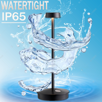 Lámpara LED de Noche con Sensor Táctil, Lámpara de Lectura de Mesa de 5W, Cristal IP65, Luz Nocturna Eléctrica Moderna para Dormitorio, Sala de Estar