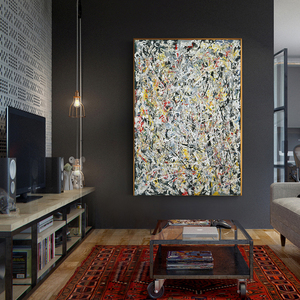 Pintura Moderna en Lienzo, Obra de Arte Mundialmente Famosa, Decoración de Pared <span class=keywords><strong>para</strong></span> Sala de Estar <span class=keywords><strong>y</strong></span> <span class=keywords><strong>Comedor</strong></span>, Impresión en Lienzo Grande - Product Image 2