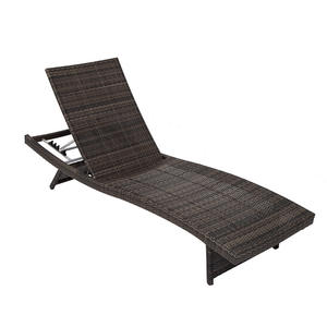 Meubles de patio Acier Rotin/Osier <span class=keywords><strong>Chaise</strong></span> <span class=keywords><strong>Longue</strong></span> Jardin Loisirs Offre Spéciale Moderne Dossier Réglable <span class=keywords><strong>Chaise</strong></span> <span class=keywords><strong>Longue</strong></span> - Product Image 3