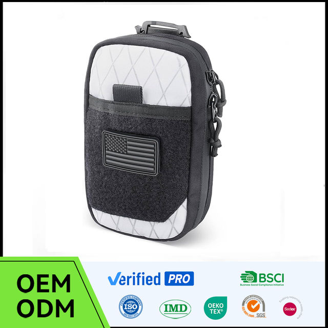 Custom Tactical EDC Pouch Molle Phone Slim Utility Waist Bag Multipurpose Molle Mobile Phone Belt Pouch with Cellphone Holster