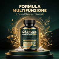 Capsules de magnésium complexe 12-en-1 à marque privée, magnésium à absorption élevée avec supplément de complexe de vitamines B