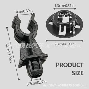 Infiniti Nissan Hood Support <b>Rod</b> Clip 65722-EB300 657732J00 <b>Plastic</b> Nylon For Replace Repair - Product Image 3
