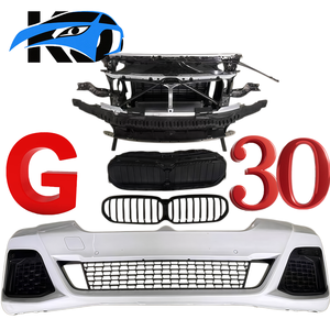 Conjunto de Parachoques Delantero Original Usado G30 con Refuerzo de Espuma, Rejilla del Ventilador del Radiador para <span class=keywords><strong>BMW</strong></span> <span class=keywords><strong>525</strong></span> 528 530 535 G30 G38 - Product Image 1