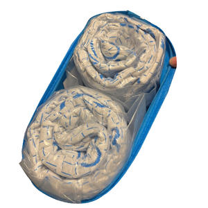 Almohada de Viaje Grande, Almohada de Camping para Dormir, Espuma Viscoelástica Triturada con 2 Bolsas de Almacenamiento, Soporte para Adultos y Niños, para Exteriores - Product Image 6