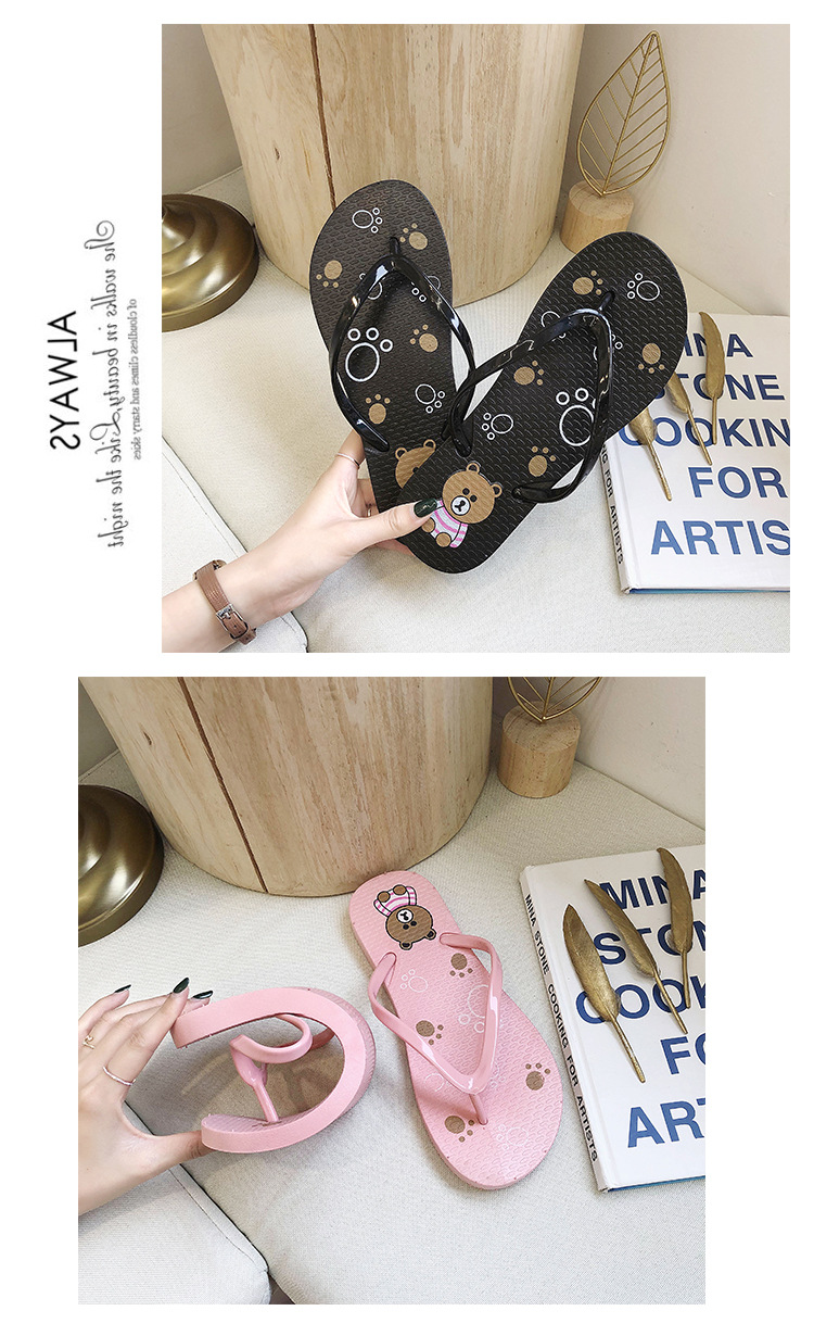 2023 Ladies Flip Flops Slippers Summer Beach Shoes Couple EVA Slippers Flipflops
