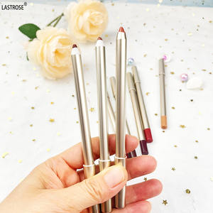 <span class=keywords><strong>Crayon</strong></span> à lèvres mat à haute pigmentation, brun foncé, nude, imperméable, crémeux, <span class=keywords><strong>crayon</strong></span> à lèvres doré en bois - Product Image 3