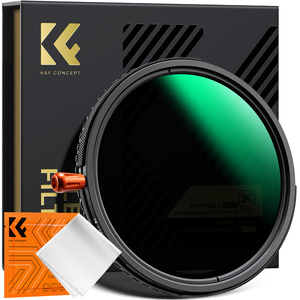 <span class=keywords><strong>Filtro</strong></span> <span class=keywords><strong>de</strong></span> Lente para Cámara K&F Concept 37-82mm ND2-32 Variable (1-5 Stops) y Polarizador Circular CPL y Black Mist 1/4 3 en 1 HD - Product Image 1