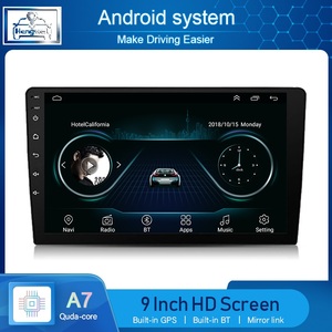 Reproductor de DVD para Auto Universal de 10 Pulgadas 1DIN con Pantalla IPS, 4 Núcleos, Unidad Principal Android, GPS, Amplificador, Radio Estéreo para Auto - Product Image 2