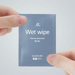 OEM Individually Wrapped Disposable Travel Size Natural Singles Face <b>Cleansing</b> Mini Makeup Remover <b>Wipes</b> - Product Image 1
