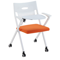 Chaises de bureau ergonomiques modernes, portables, durables et multifonctionnelles avec tablette d'écriture et siège coulissant pliable – Fournisseur : Fabricants