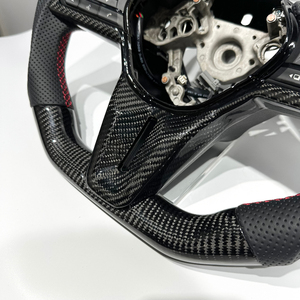 <span class=keywords><strong>Volante</strong></span> <span class=keywords><strong>Deportivo</strong></span> de Fibra de Carbono Negra, Instalación Directa, Actualización de Modelo Antiguo a Nuevo, Apto para Nissan GTR R35 R34 - Product Image 4