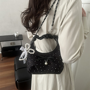 Nuevo Bolso de Mano de Color Sólido para Mujer, Estilo Coreano, Minimalista, Versátil, Elegante, Casual, Tipo Bandolera - Product Image 4