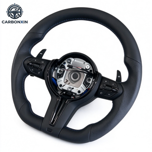 Volante Deportivo de Cuero para Modelos F30/F10/F15/F36/F20/F22/F25/F32/M3/M5/E46/E60/E70/E90/E91 - Product Image 3