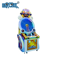 Machine de rachat de billets Crazy Ball en plastique et métal d'arcade à pièces pour parc d'attractions