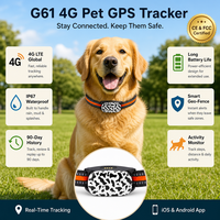 Collier GPS étanche pour chiens et chats avec suivi de localisation en temps réel et fonction de clôture géographique – Vente en gros usine
