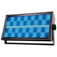 Luz Estroboscópica LED RGBW de 200W para DJ, Fiestas, Clubes, Eventos, Iluminación de Escenarios, DMX512, Luz Estroboscópica de 48+8 Segmentos