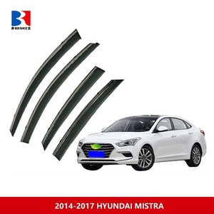 Factory Directly Sell High End tape-on Injection Deflector <b>Window</b> Visor for HYUNDAI MISTRA 2014- 2017 - Product Image 2